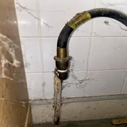 Incorrect cooker flex installation